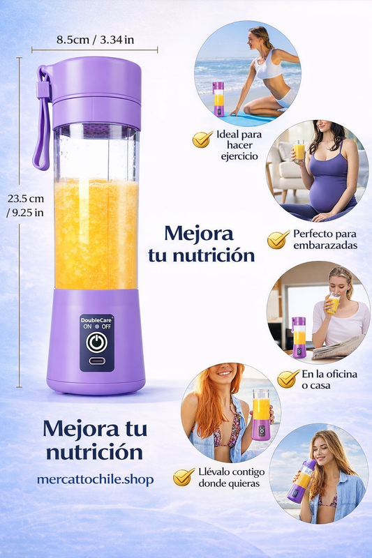 BlendGo™ Licuadora Portátil Recargable