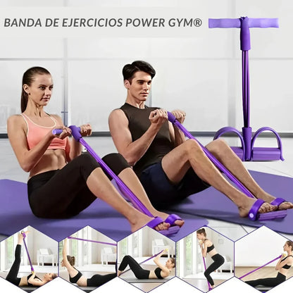 Power Gym™ - Banda de Ejercicios con Pedal