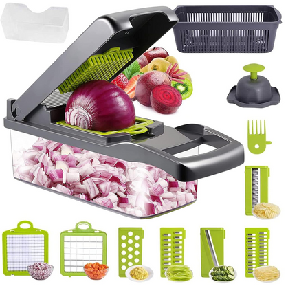 MultiCut Pro 14® - El Cortador de Verduras Multifuncional