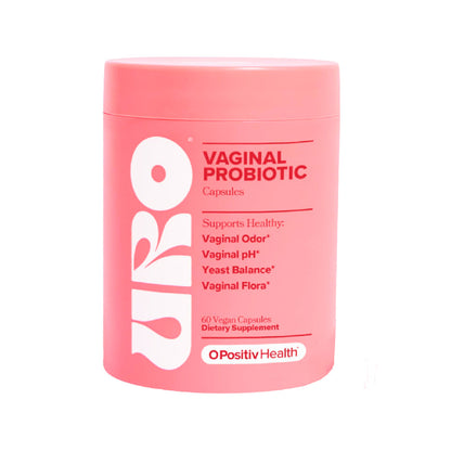 URO Probiótico Vaginal - 60 Cápsulas | Regula el PH íntimo y Regula el Mal Olor