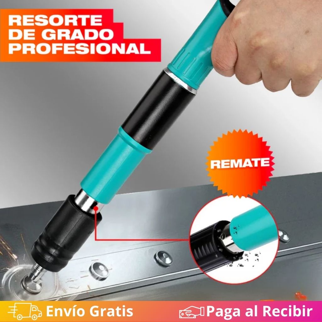 FixPro Gun™ - Pistola Remachadora + 100 Clavos Fulminantes