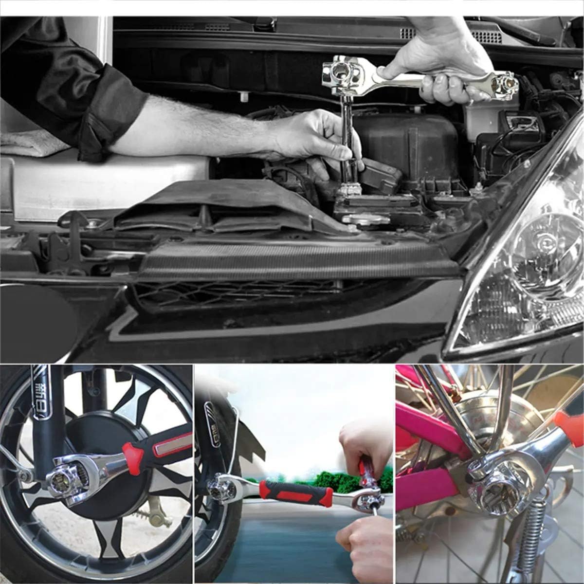 TorqueX Pro™ 48 en 1 - Ajusta todo sin cambiar de llave