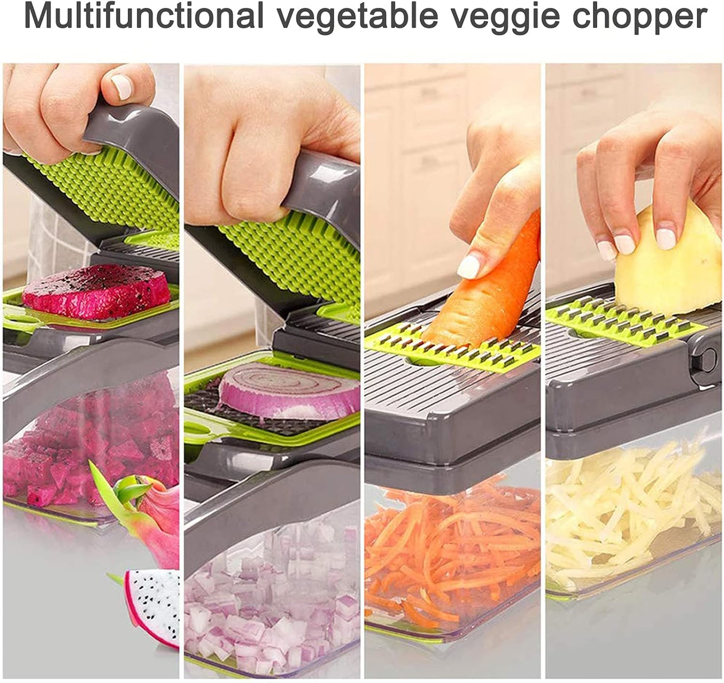 MultiCut Pro 14® - El Cortador de Verduras Multifuncional