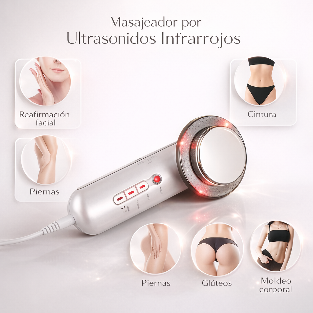 InfraRelax™ - Masajeador Ultrasonido Infrarrojo