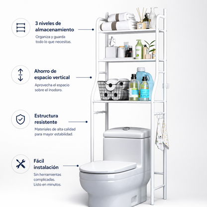 ZenRack - Más espacio en tu baño