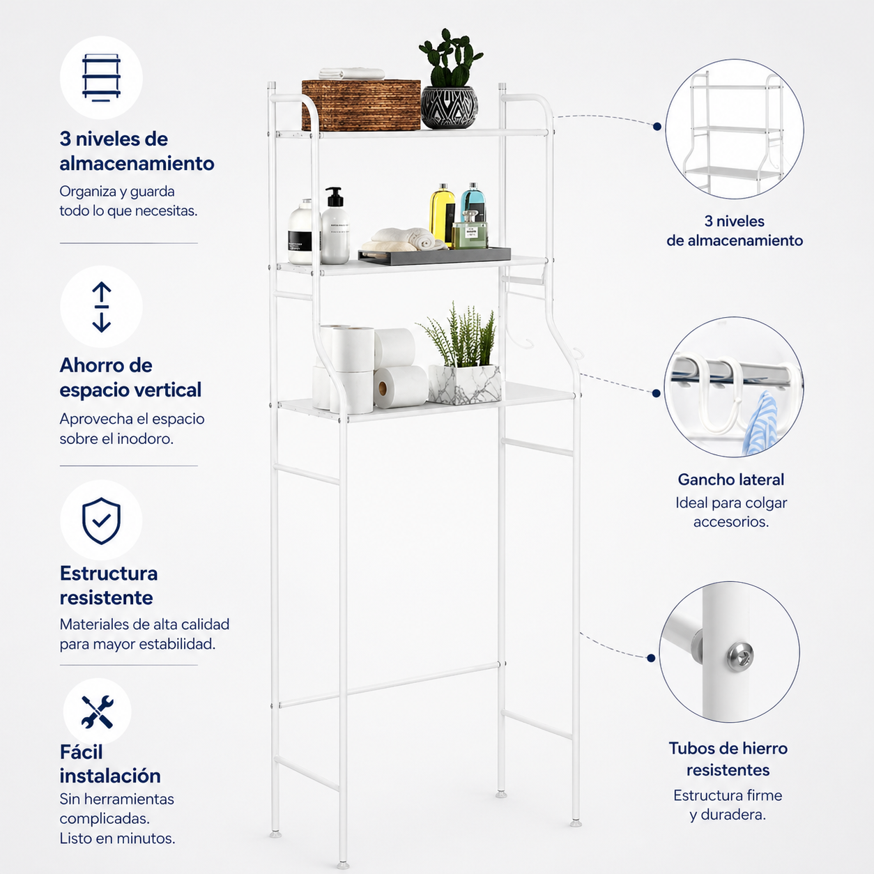ZenRack - Más espacio en tu baño