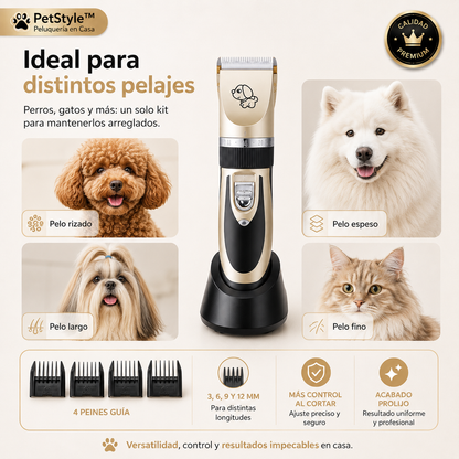 PetStyle™ - Kit de Peluquería en Casa