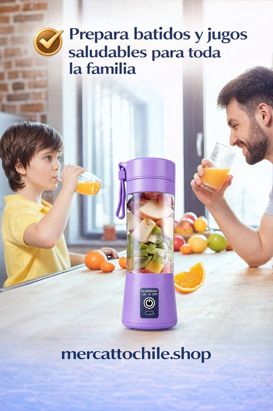 BlendGo™ Licuadora Portátil Recargable