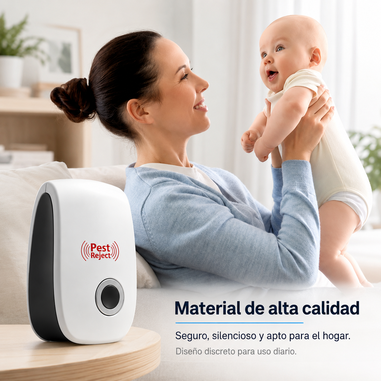 Pest Reject - Protección ultrasónica 24/7 sin venenos
