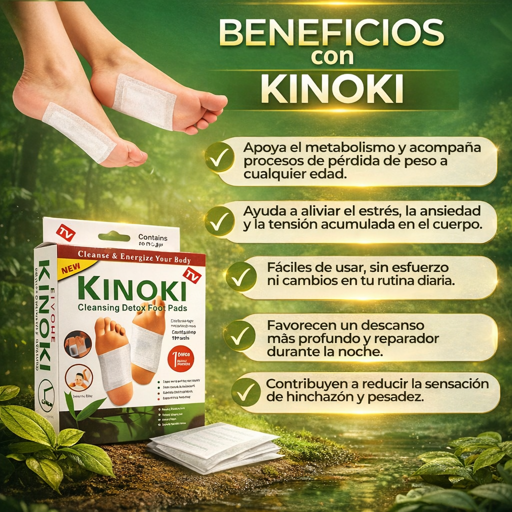 Parche Detox Pack de 3x10 (30 unidades)