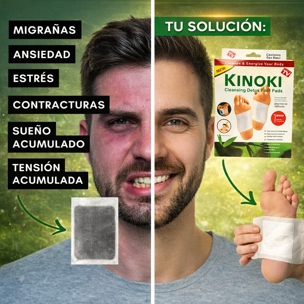 Parche Detox Pack de 3x10 (30 unidades)
