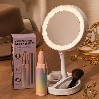 SilkGlow™ Depiladora Facial 2 en 1