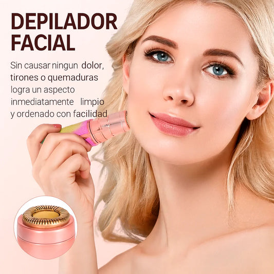SilkGlow™ Depiladora Facial 2 en 1
