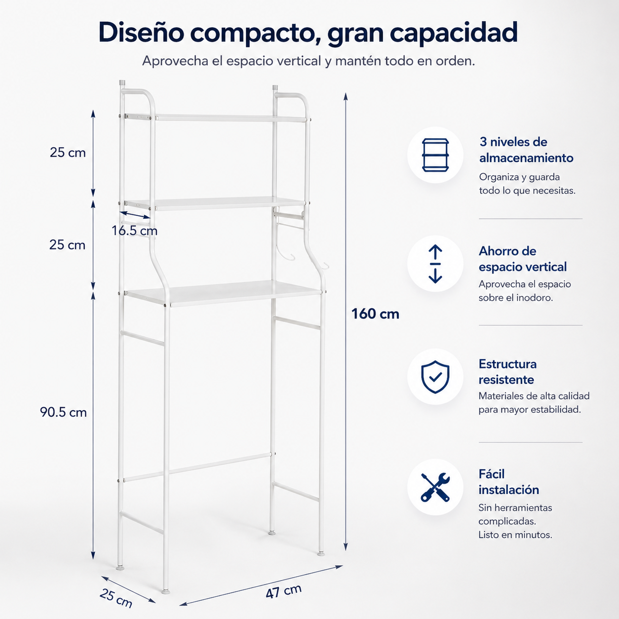 ZenRack - Más espacio en tu baño