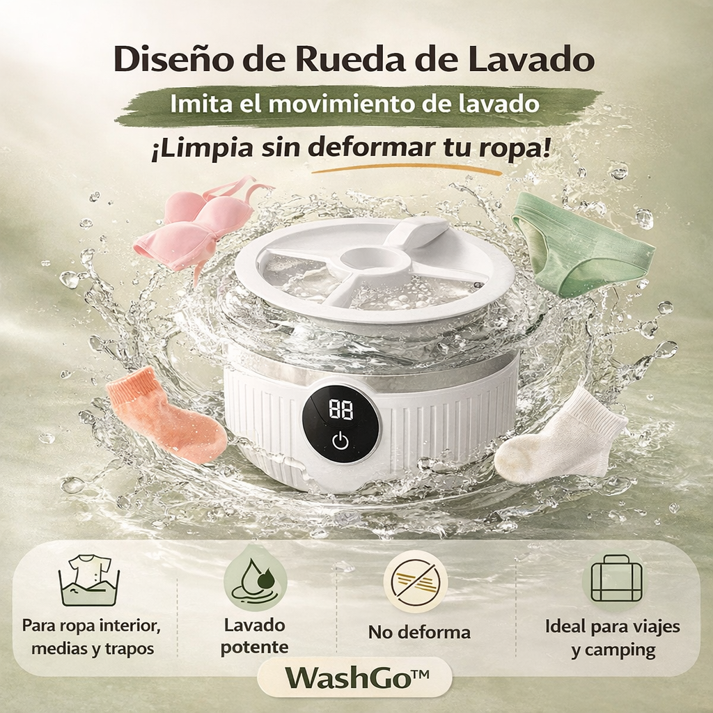 WashGo™ Lavadora portátil Automática