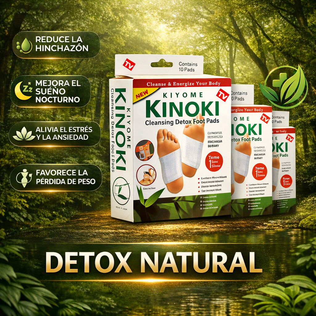 Parche Detox Pack de 3x10 (30 unidades)