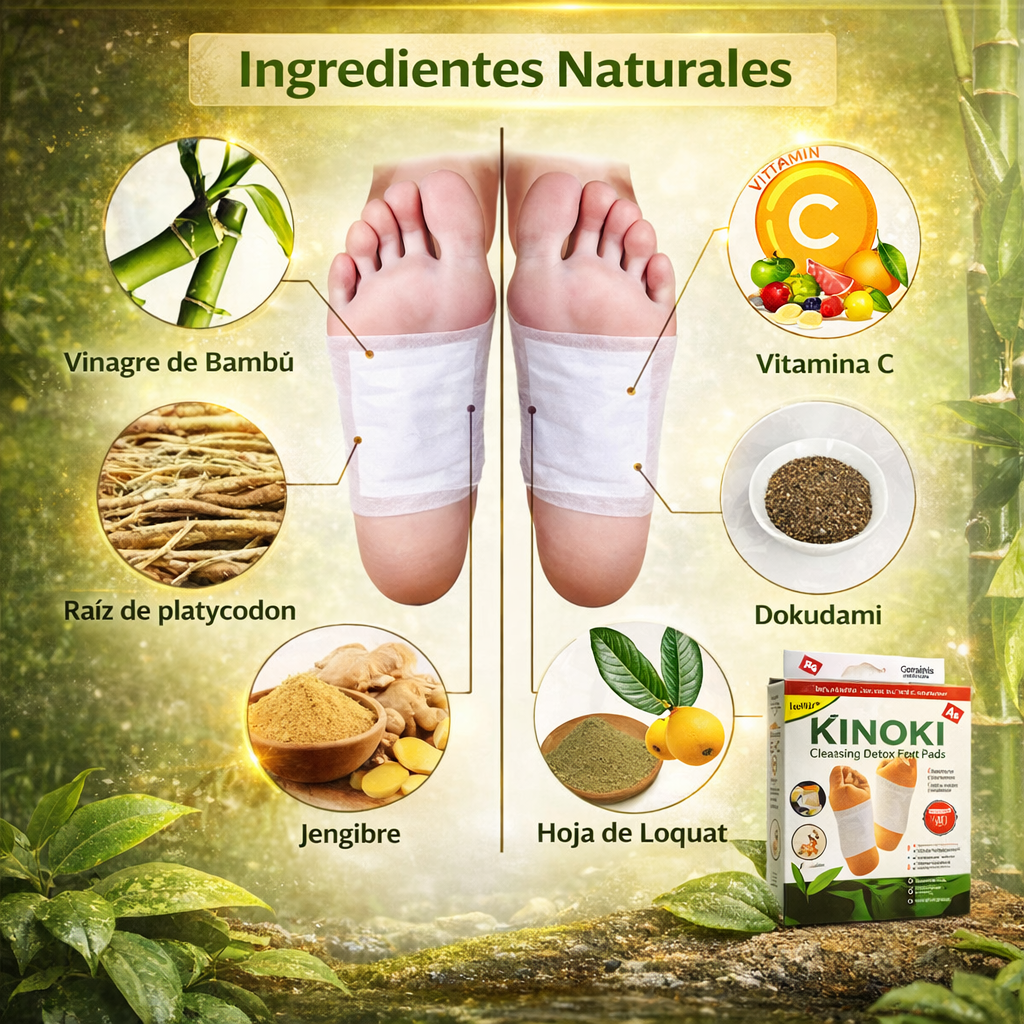 Parche Detox Pack de 3x10 (30 unidades)