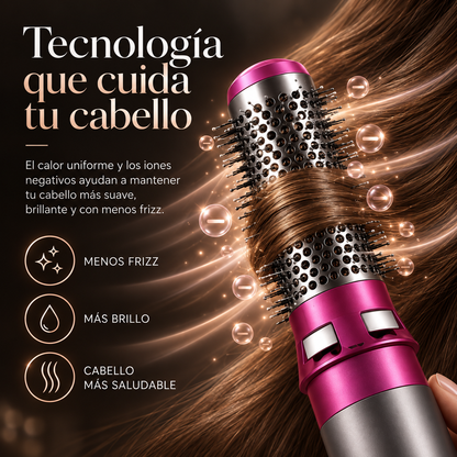 AirStyler™ 5 en 1 Cepillo Eléctrico Secador