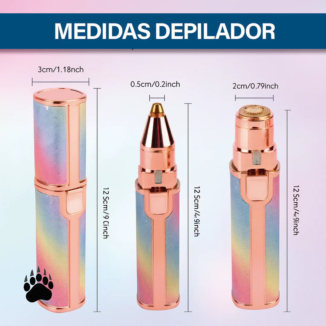 SilkGlow™ Depiladora Facial 2 en 1