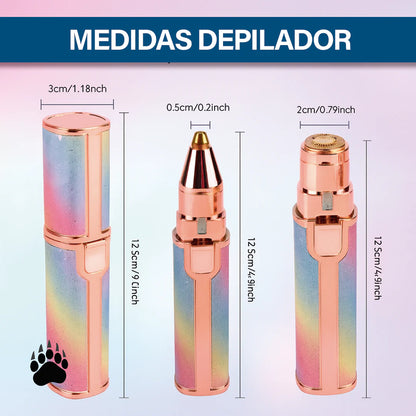 SilkGlow™ Depiladora Facial 2 en 1